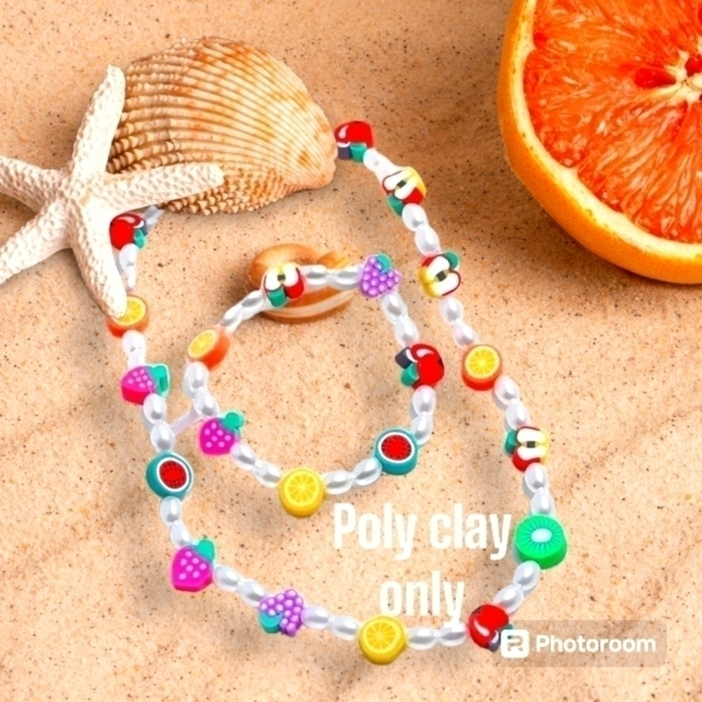 Polymer Clay Bead Jewelry Making Supplies 480 Pieces